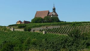 Wallfahrtskirche Maria im Weingarten bei Volkach im Landkreis Kitzingen - 19. Juli 2006