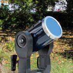 Sonnenbeobachtung bitte nur mit besonders geschützten Geräten!