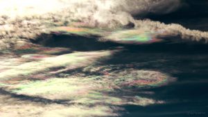 Irisierende Wolken am 27. August 2015 um 17:48 Uhr