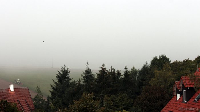 Nebel am 6. September 2014 um 09:50 Uhr