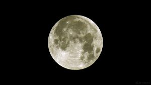 Der Mond am 28. September 2015 um 02:11 Uhr
