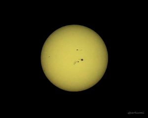 Sonnenfleckenaktivität am 8. Januar 2014 um 11:34 Uhr