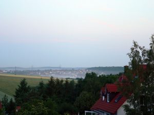 Nebelbildung am 22. Juni 2010 um 05:00 Uhr