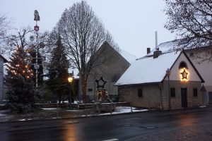 Weihnachtsbeleuchtung am Backhäusle am 3. Dezember 2012 um 16:28 Uhr