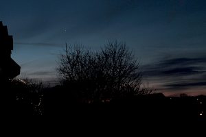 Morgenstern Venus am 13. Dezember 2012 um 07:25 Uhr