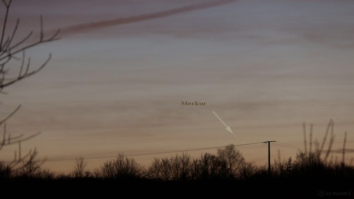 Merkur am 28. Dezember 2015 um 17:14 Uhr