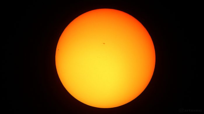 Merkurtransit am 9. Mai 2016 um 13:25 Uhr
