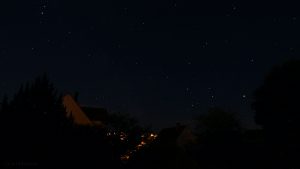 Der Südhimmel von Eisingen am 2. Juli 2016 um 23:57 Uhr