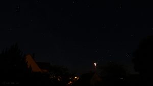 Der Südhimmel von Eisingen am 2. Juli 2016 um 23:58 Uhr