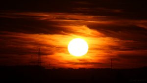 Untergehende Sonne am 6. September 2016 um 19:44 Uhr