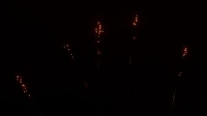 Silvesterfeuerwerk in Eisingen am 1. Januar 2017 um 00:14 Uhr