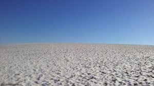 Schneebedecktes Ackerland am 20. Januar 2017 um 13:30 Uhr