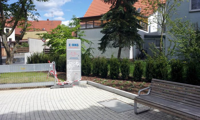 E-Bike-Ladestation in Eisingen