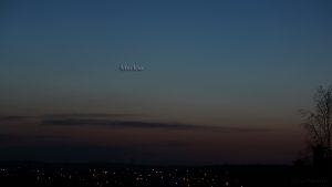 Merkur am 24. März 2017 um 19:25 Uhr