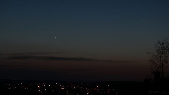 Merkur am 24. März 2017 um 19:31 Uhr