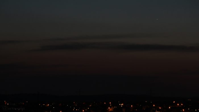 Merkur am 24. März 2017 um 19:36 Uhr
