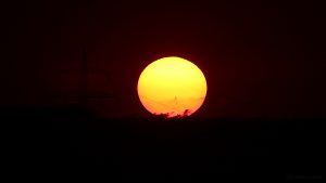 Sonnenuntergang am 3. April 2017 um 19:49 Uhr