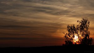 Westhimmel am 30. April 2017 um 20:19 Uhr