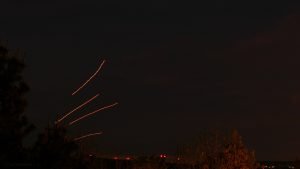 Himmelslaternen am 12. Mai 2017 um 23:06 Uhr über Waldbrunn