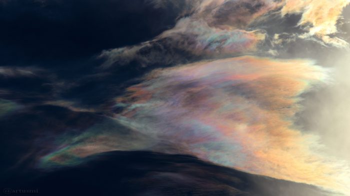 Irisierende Wolken - 13. Mai 2017, 18:44 Uhr