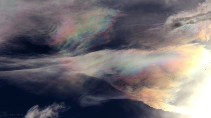 Irisierende Wolken - 13. Mai 2017, 18:46 Uhr