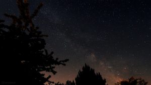 Die Milchstraße am 27. Mai 2017 um 02:43 Uhr am Südosthimmel von Eisingen
