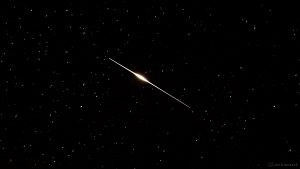 Flare des Satelliten Iridium 11 am 28. Mai 2017 um 02:35 Uhr