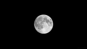 Vollmond am 9. Juni 2017 um 00:58 Uhr