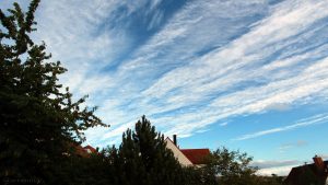 Wolkenformation am 29. Juni 2017 um 20:00 Uhr