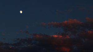 Zunehmender Mond am 5. Juli 2017, 21:30 Uhr