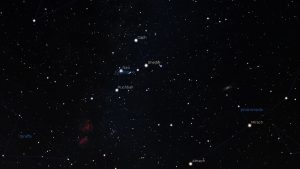 Andromedagalaxie am 21. Juli 2017 um 01:58 Uhr am Osthimmel
