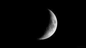 Zunehmender Mond am 25. September 2017 um 20:11 Uhr