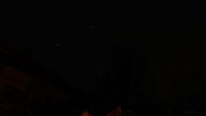 Aufgang des Sternbilds Orion am 21. Oktober 2017 um 01:20 Uhr