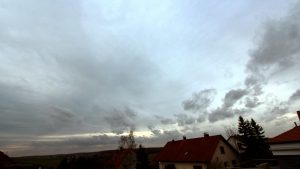 Sturmtief Herwart naht am 28. Oktober 2017 um 16:31 Uhr