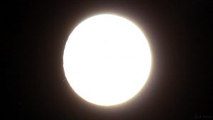Stern 119 Tauri und Mond am 31. Dezember 2017 um 22:36:53 Uhr