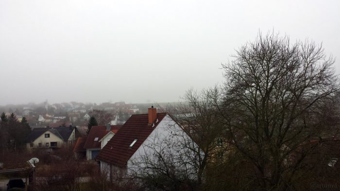 Nebel in Eisingen am 27. Januar 2018 um 15:08 Uhr
