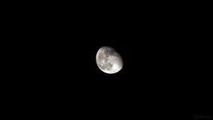 Abnehmender Mond am 4. Februar 2018 um 01:31 Uhr