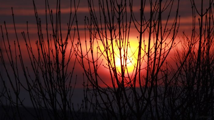 Sonnenuntergang am 6. März 2018 um 17:58 Uhr