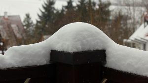 Leise rieselt der Schnee am 18. März 2018 um 12:03 Uhr