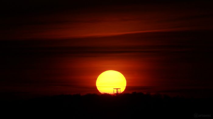 Sonnenuntergang am 21. März 2018 um 18:28 Uhr