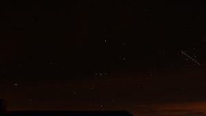 Die ISS kreuzt die Hyaden am 4. April 2018 um 22:25 Uhr am Westhimmel von Eisingen