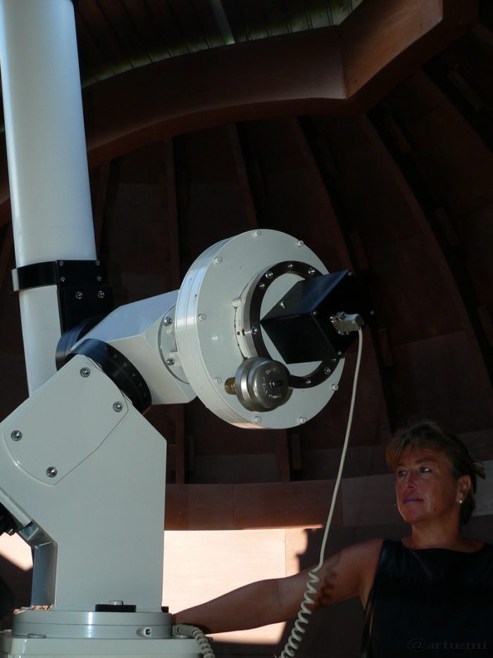 Sonnenbeobachtung am 8. Juli 2007 bei Ralf Mündlein in Lindelbach
