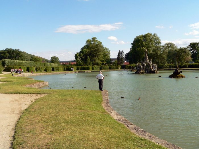 Hofgarten in Veitshöchheim bei Würzburg