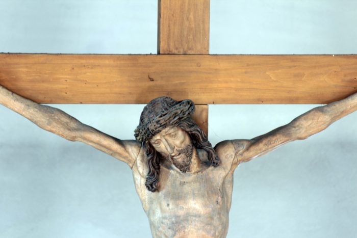 Riemenschneider Kruzifix in der kath. St. Nikolauskirche in Eisingen
