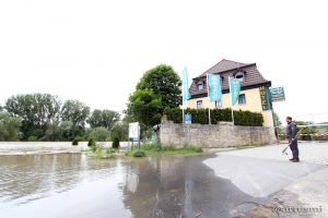 Hochwasser in Sommerhausen am Main