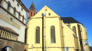 St. Burkard in Würzburg am 14. Januar 2016