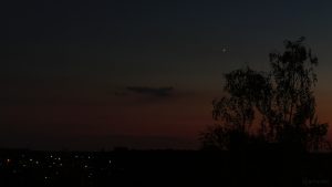 Venus am 27. Juni 2018 um 22:57 Uhr