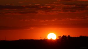Sonnenuntergang am 1. September 2018 um 19:58 Uhr