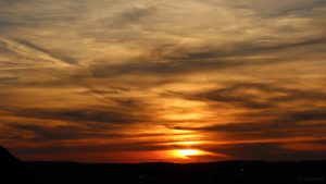 Sonnenuntergang am 16. September 2018 um 19:20 Uhr