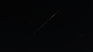 Internationale Raumstation ISS verschwindet am 25. September 2018 um 21:06 Uhr im Erdschatten